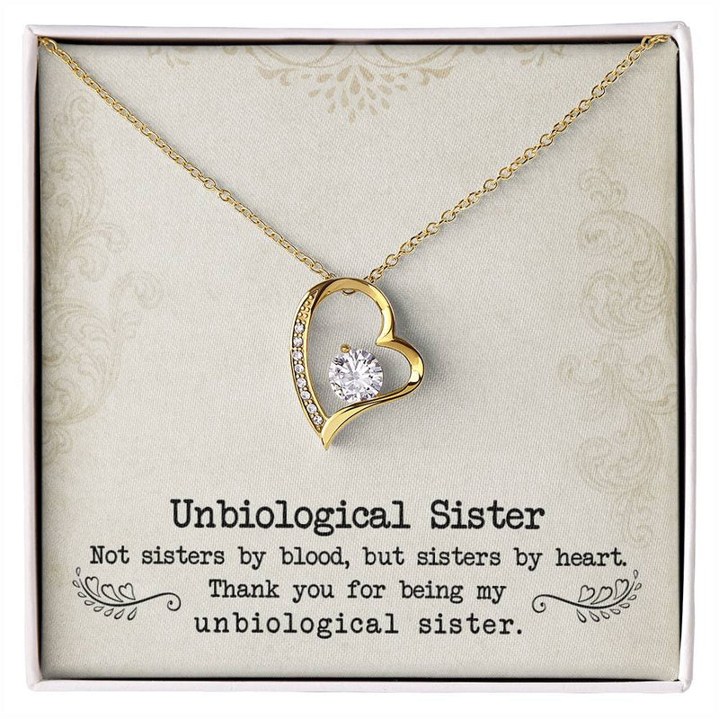 Unbiological Sister - Forever Love Necklace